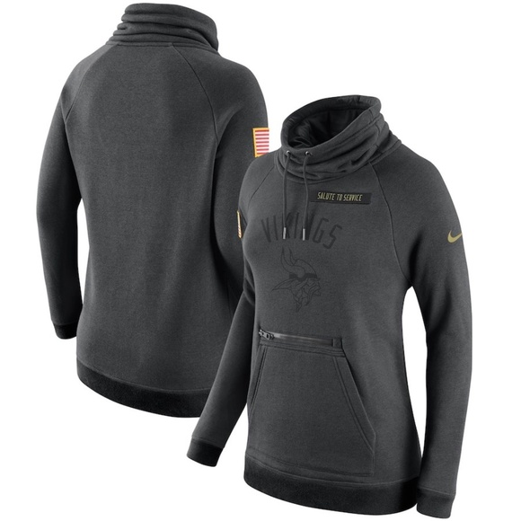 minnesota vikings salute to service hoodie